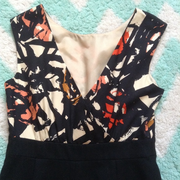 vintage style J CREW silk wool wiggle dress 2 (E3) - Picture 7 of 9